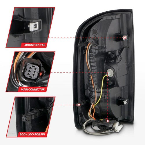 ANZO USA 311433  TAIL LIGHT KIT