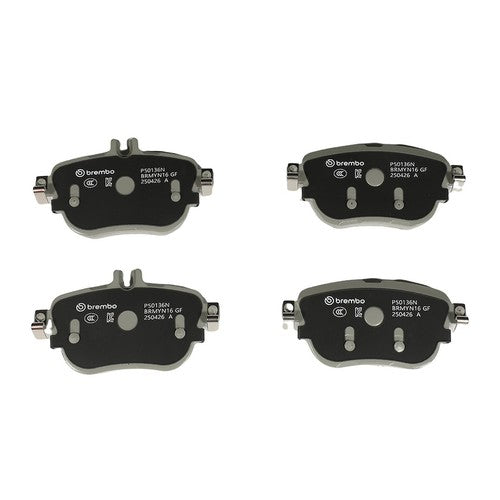 Brembo Rear Ceramic Brake Pads Fits 2017-2019 Mercedes-Benz  E300 4 Pc P50136N
