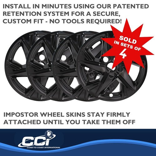 Coast To Coast IMP463BLK IMPOSTOR  WHEEL COVER