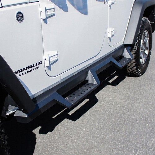 Westin Automotive 56-13295 Steel Square Black Powder Coated Nerf Bar