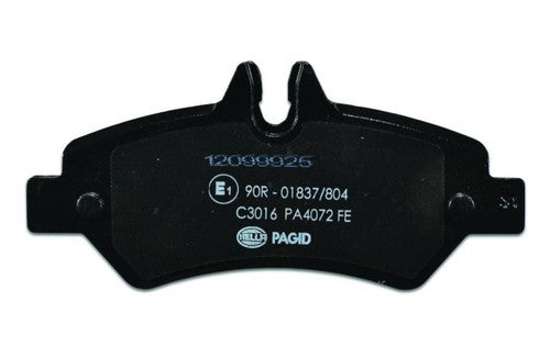Hella Rear Low Metallic Brake Pads Fits 2010-2018 Mercedes Sprinter 2500