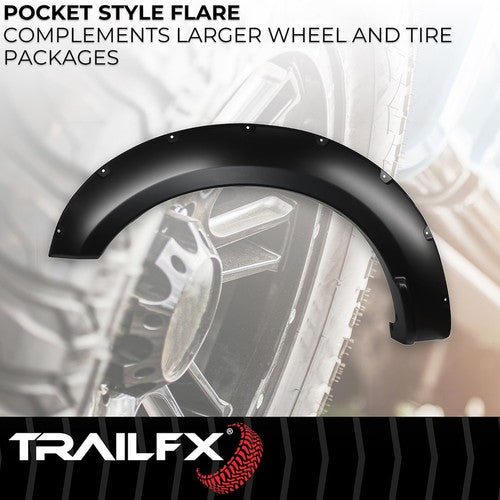 TrailFX TFF3007S TFX Fender Flares FENDER FLARES