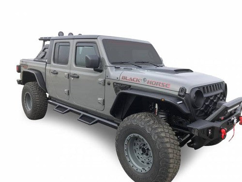 Black Horse Offroad AR2-09BA3-PLFB  Truck Bed Bar