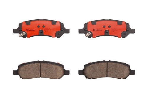 Brembo Rear Ceramic Brake Pads Fits 2013-2016 Dodge Dart 4 Piece Brakes P18031N