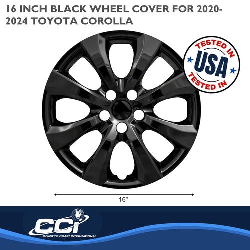 Coast To Coast IWC54216BLK  WHEEL COVER