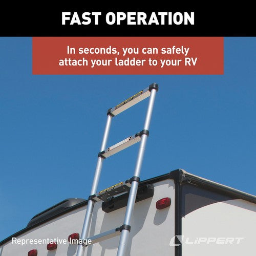 Lippert Components 2021097938 On-The-Go EXTERIOR LADDERS & CARRIERS RV
