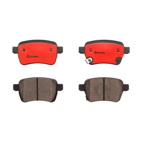 Brembo Rear Ceramic Brake Pad Fits 2014-2020 Fiat 500L 4 Pc Brake Set P23156N