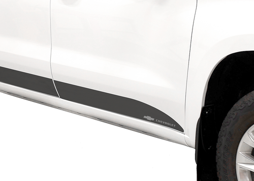 Putco 9751243BPGM-1 Black Platinum ROCKER PANEL PROTECTOR
