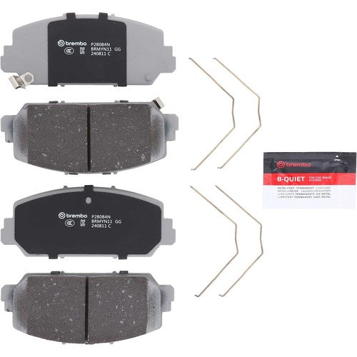 Brembo Front Ceramic Brake Pads Fits 2013-2018 Acura RDX 4 Pc Brake Set P28084N