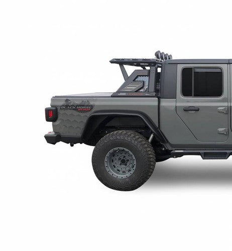 Black Horse Offroad AR2-09BA3-PLFB  Truck Bed Bar