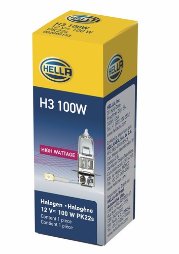 Hella H3 100W  BULBS
