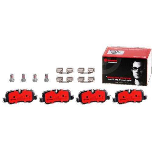 Brembo Rear Ceramic Brake Pads Fits 2005-2009 Land Rover LR3 4 Piece P44013N