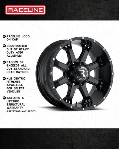 Raceline 991B-79060-00 991B Assault WHEELS