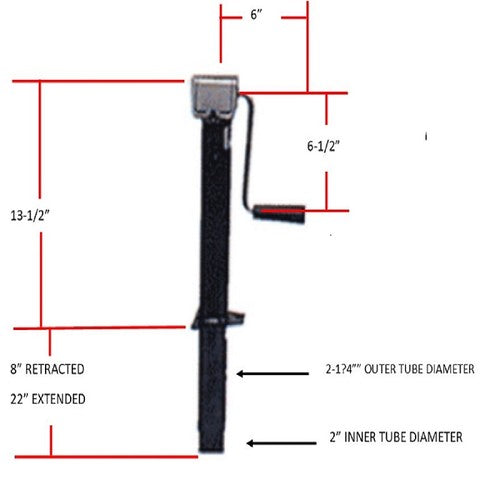 BAL RV 29025B  TRAILER JACKS