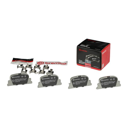 Brembo Rear Ceramic Brake Pads Fits 2005-2010 Scion tC 4 Piece Brakes P83063N