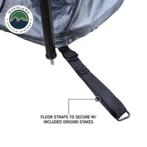 Overland Vehicle Systems 18089920 HD Nomadic Enclosure 2.0 TENT ROOF TOP