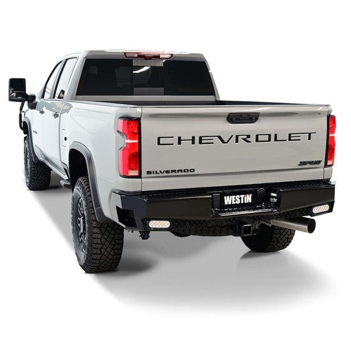 Westin Automotive 58-341185 Black Textured Powder Coated Steel Bumper