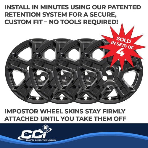 Coast To Coast IWCIMP420BLK IMPOSTOR  WHEEL COVER