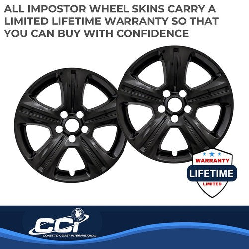 Coast To Coast IWCIMP383BLK IMPOSTOR  WHEEL COVER