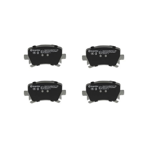 Brembo Rear Ceramic Brake Pads Fits 2010-2017 Volvo XC60 Brakes 4 Piece P86021N