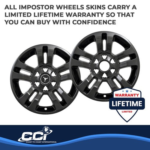 Coast To Coast IWCIMP377BLKN IMPOSTOR  WHEEL COVER