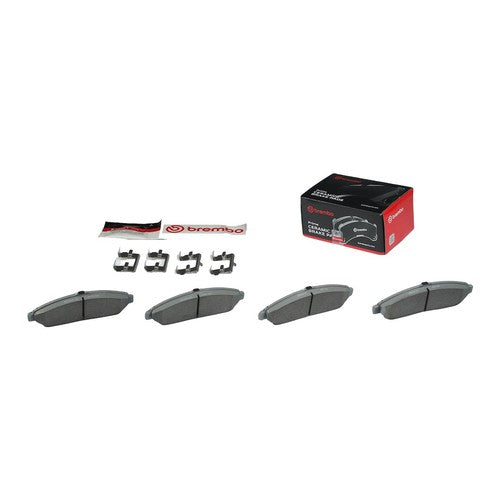 Brembo Front Ceramic Brake Pads Fits 2007-2013 Acura MDX 4 Pc Brake Set P28060N