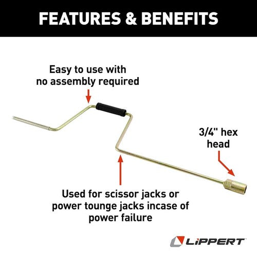 Lippert Components 285324  TRAILER JACK ACCESSORIES
