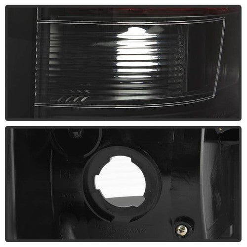 Spyder 07-13 Silverado (Will Not Work w/2010 921 Bulb) V3 LED Tail Lghts Blk ALT