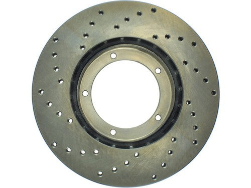 Stop Tech/ Power Slot 128.37018L SportStop  Drilled BRAKE ROTORS