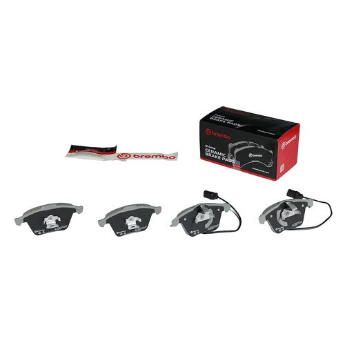Brembo Front Ceramic Brake Pads Fits 2005-2009 Audi A4 Brakes 4 Piece P85084N