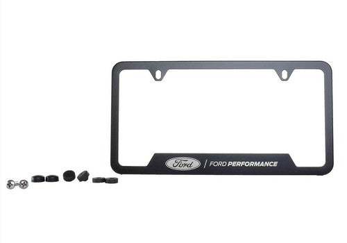 Ford Performance M-1828-SS304BK  LICENSE PLATE FRAME