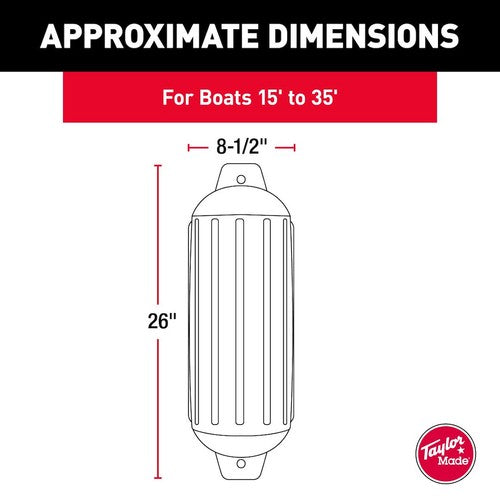 Taylor Made 952824 Super Gard BOAT FENDER