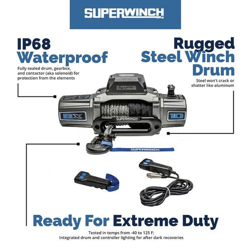 Superwinch 1712200 12000 lbs. Vehicle Recovery Winch