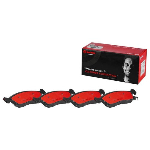 Brembo Front Ceramic Brake Pads Fits 2011-2021 Jeep Grand Cherokee 4 Pc P37017N
