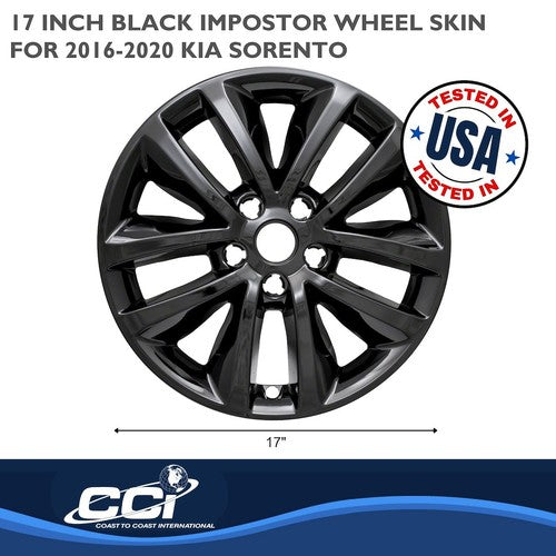 Coast To Coast IWCIMP399BLK IMPOSTOR  WHEEL COVER