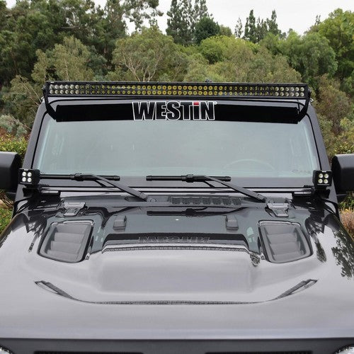 Westin Automotive 62-41085 Light Bar Mounting Kit A Pillar Mount Steel