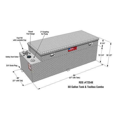 RDS Tanks 72548  LIQUID TRANSFER TANK