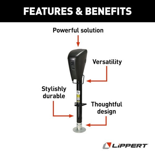Lippert Components 813748 Power Stance TRAILER JACKS