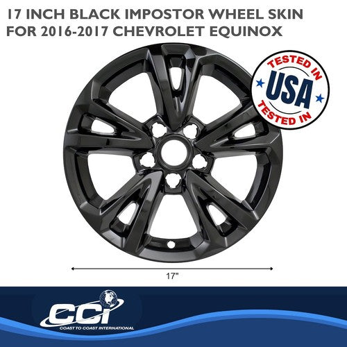 Coast To Coast IWCIMP384BLK IMPOSTOR  WHEEL COVER
