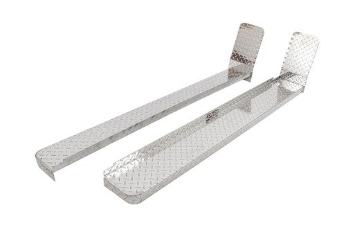 Dee Zee DZ1034 Silver Powder Coated Running Board