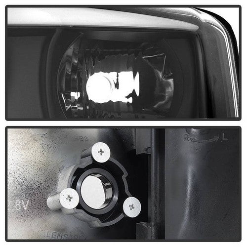 Spyder 5084521 Headlight Assy  V2 Halogen Projector Beam  Set of 2