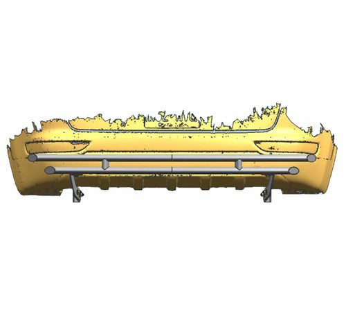Black Horse Offroad 8HO1SS-DL  BUMPER GUARD