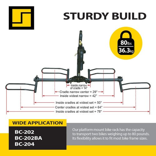 Stromberg Carlson BC-202BA  BIKE RACK