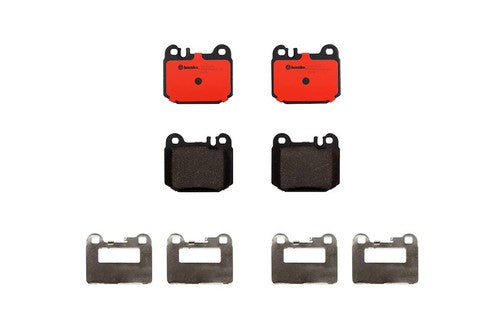 Brembo Rear Ceramic Brake Pads Fits 2002-2005 Mercedes-Benz ML500 4 Pc P50043N