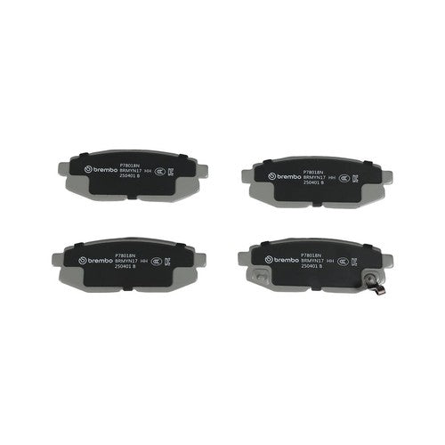 Brembo Rear Ceramic Brake Pads Fits 2013?2016 Scion FR-S 4 Pc Brakes P78018N