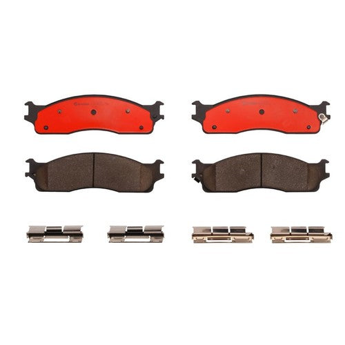 Brembo Front Ceramic Brake Pads Fits 2006-2008 Dodge Ram 4 Piece 1500 P18008N
