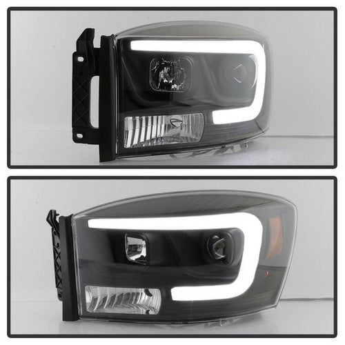 Version 2 Proj Headlights Lt Bar Bl