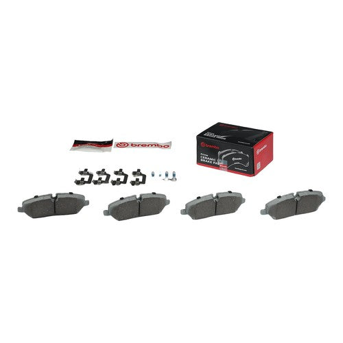 Brembo Front Ceramic Brake Pads Fits 2005-2009 Land Rover LR3 4 Piece P44014N