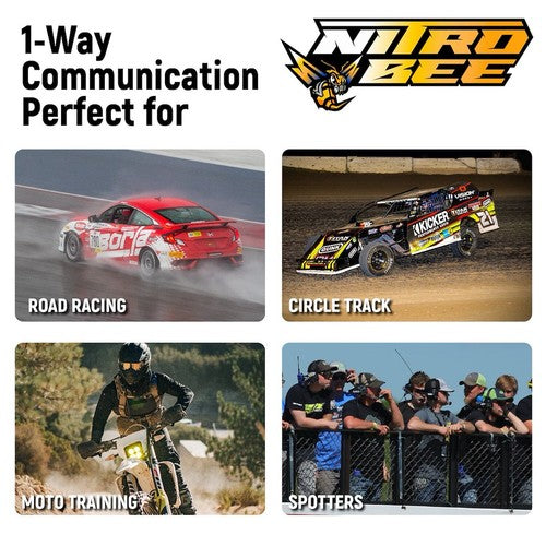 Rugged Radios NITRO-BEE-X Nitro Bee Xtreme SATELLITE RADIO