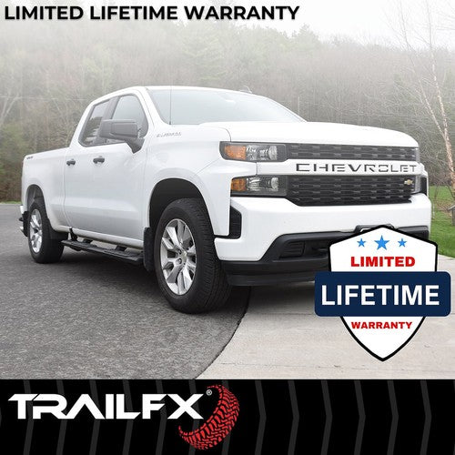 TrailFX AL4003B TrailFX A4 Series NERF BAR OVAL 4 1/2"